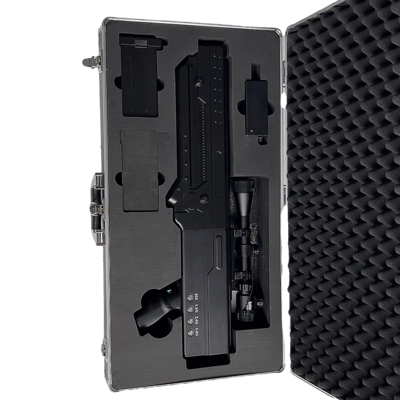  郁南手持便携式枪型低空防御反制四通道B型